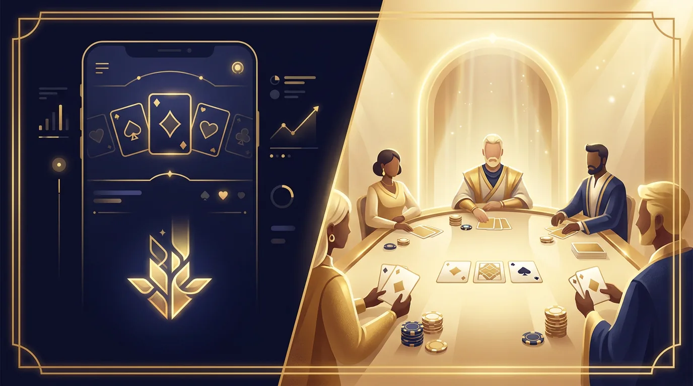 Teen Patti banner split layout